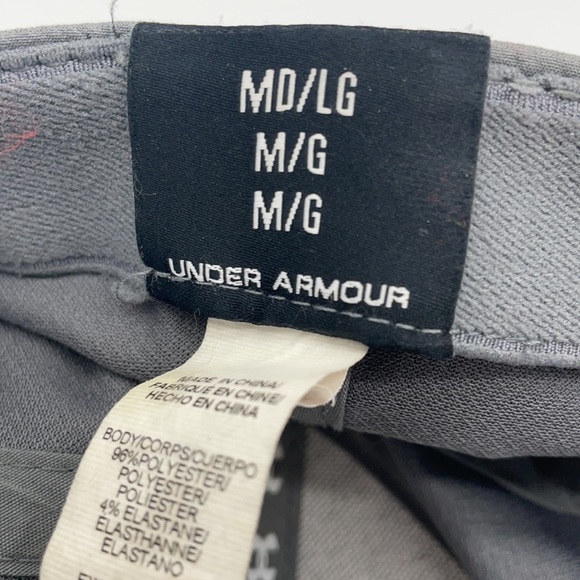 Under armour gray orange baseball cap m/lg - Picture 4 of 4